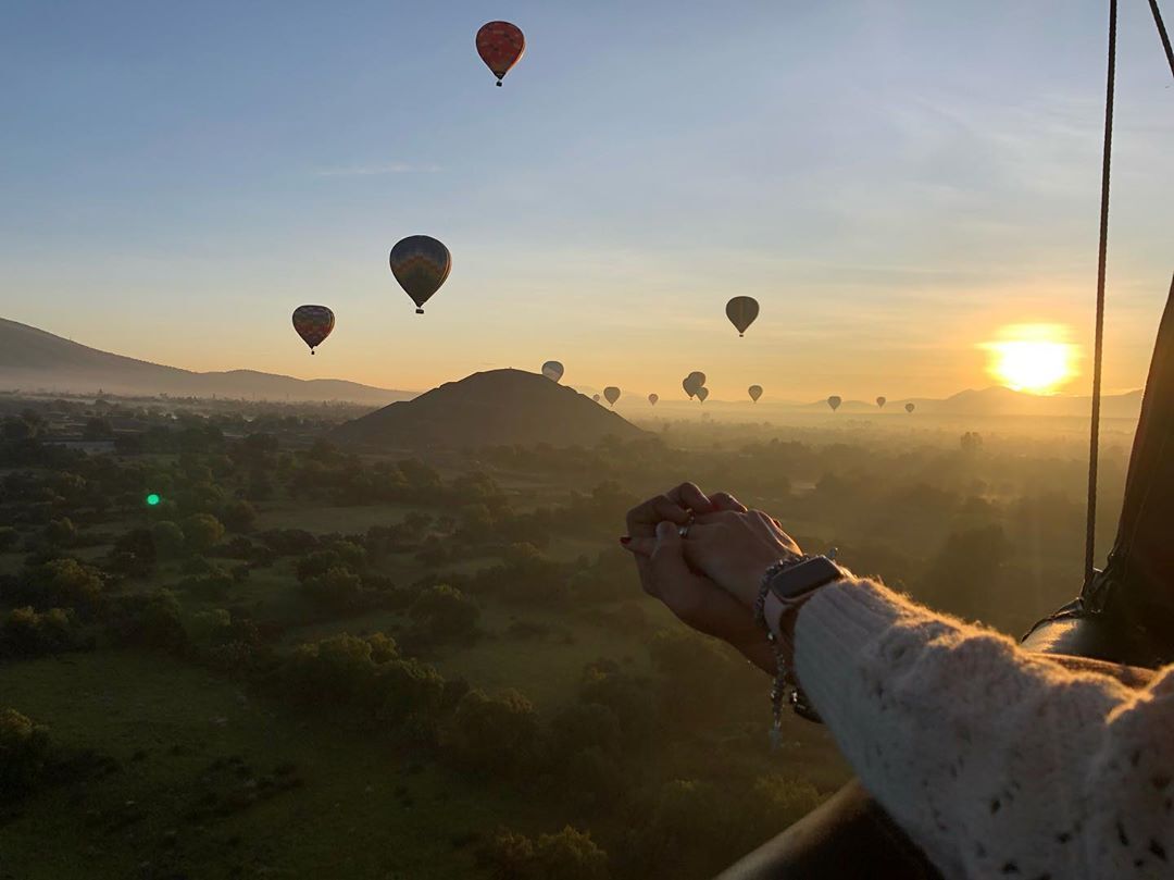 vuelos en globo en pareja